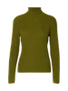 Selected Thea Merino Wool Roll Neck Avocado
