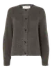 Selected Lulu Knit Cardigan Medium Grey
