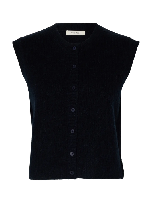 Selected Lulu Vest Dark Sapphire