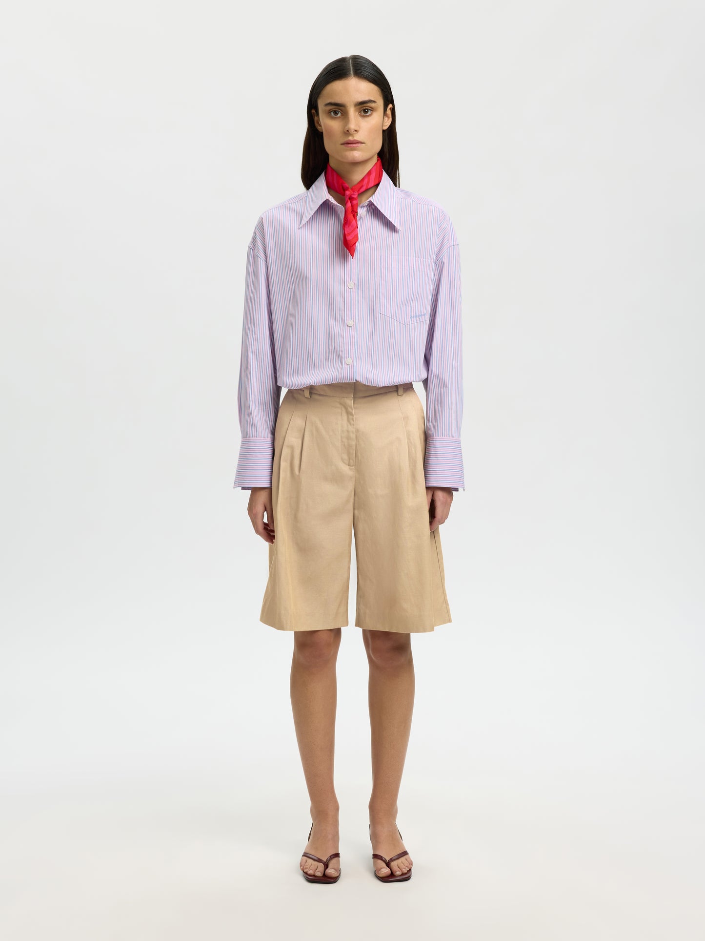 Wide Amour Bermuda Shorts