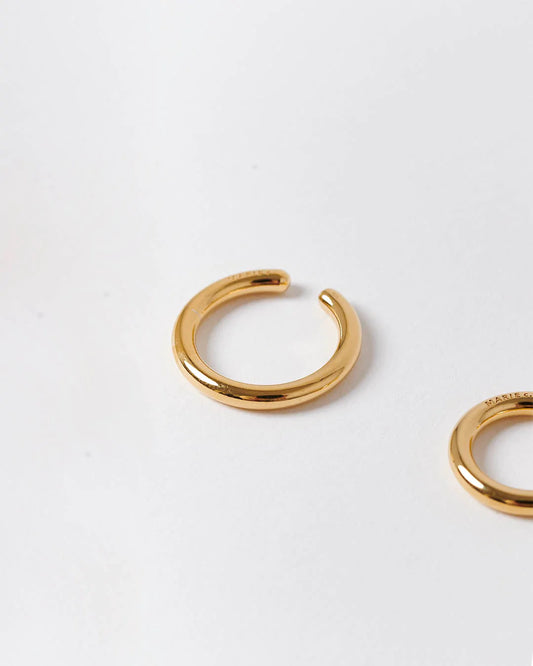 Marie C. ESSENTIAL EARCUFF N2 . (18 CT Gold Vermeil)
