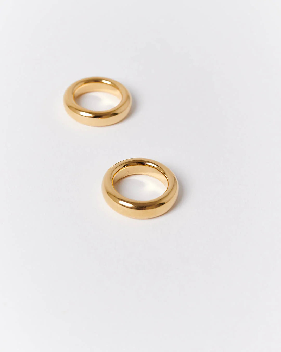 Marie C. ESSENTIAL BOLD RING . (18 CT Gold Vermeil)