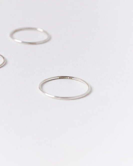 Marie C. ESSENTIAL FINE RING . silver (925)